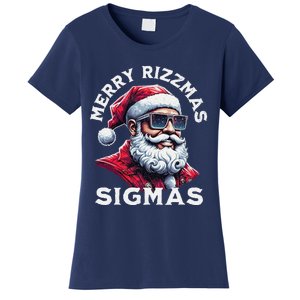 Merry Rizz Mas Sigmas Gen Alpha Middle School Xmas Women's T-Shirt