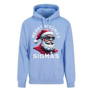 Merry Rizz Mas Sigmas Gen Alpha Middle School Xmas Unisex Surf Hoodie