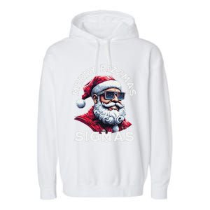 Merry Rizz Mas Sigmas Gen Alpha Middle School Xmas Garment-Dyed Fleece Hoodie