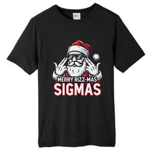 Merry Rizz Mas Sigmas Gen Alpha Middle School Christmas Tall Fusion ChromaSoft Performance T-Shirt