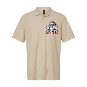 Merry Rizz Mas Sigmas Gen Alpha Middle School Christmas Softstyle Adult Sport Polo