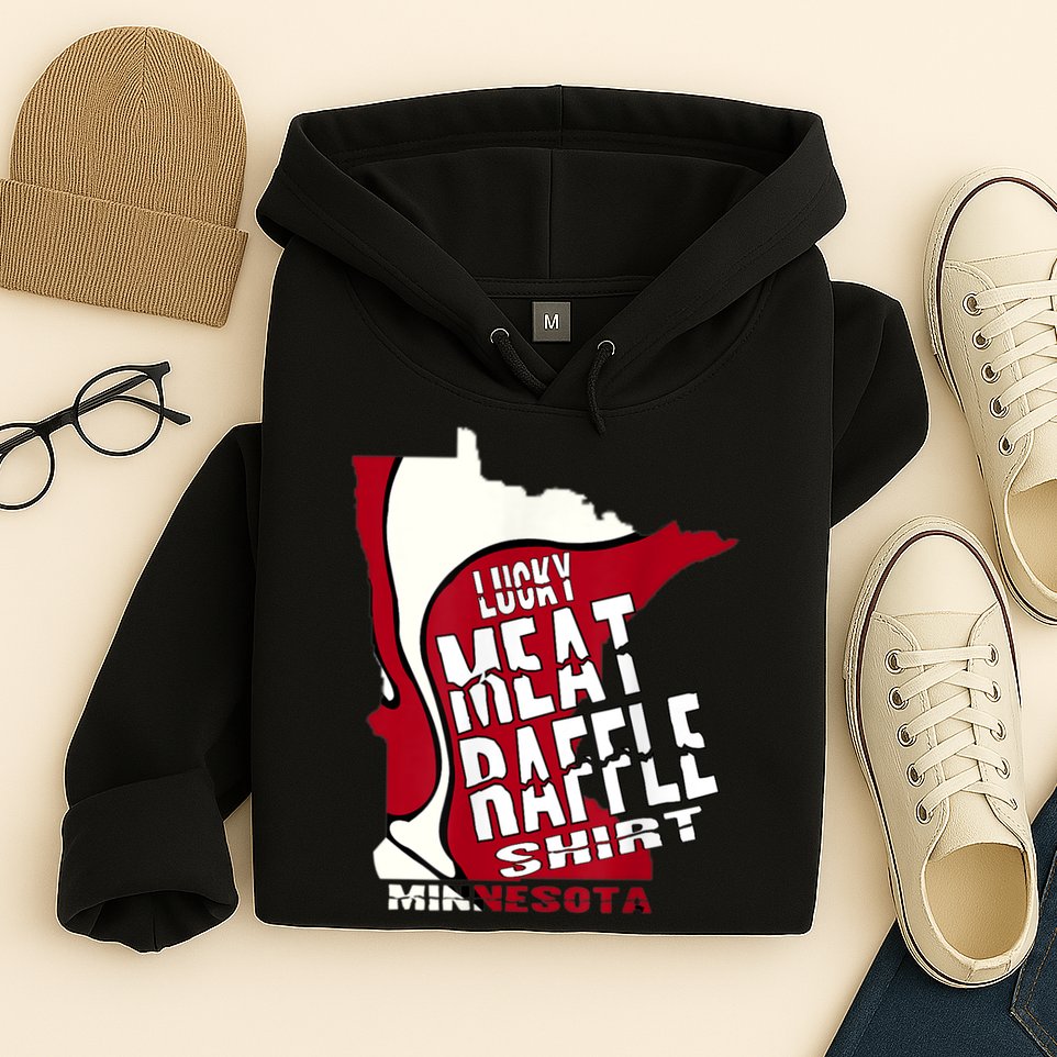 Meat Raffles Minnesota Meat Drawing Hoodie