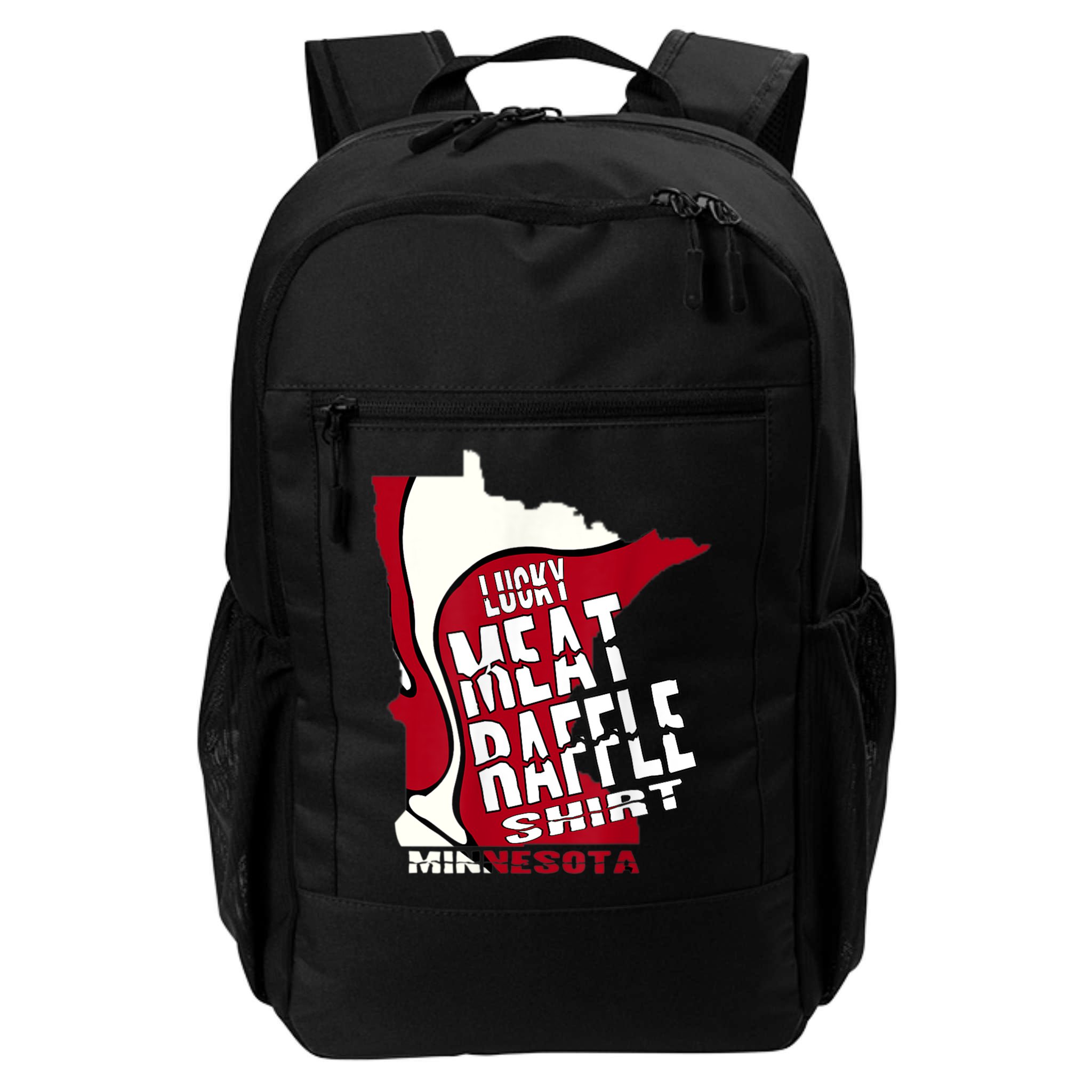 Meat Raffles Minnesota Meat Drawing Backpack