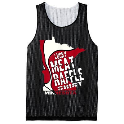Meat Raffles Minnesota Meat Drawing Mesh Reversible Basketball Jersey Tank