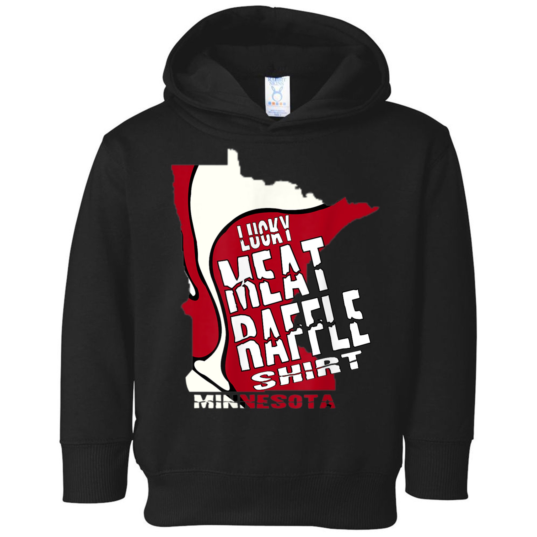 Meat Raffles Minnesota Meat Drawing Toddler Hoodie