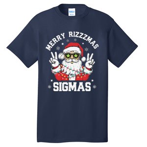 Merry Rizz Mas Sigmas Gen Alpha Middle School Christmas Tall T-Shirt