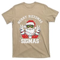 Merry Rizz Mas Sigmas Gen Alpha Middle School Christmas T-Shirt