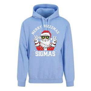 Merry Rizz Mas Sigmas Gen Alpha Middle School Christmas Unisex Surf Hoodie