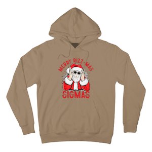 Merry Rizz Mas Sigmas Gen Alpha Middle School Christmas Hoodie