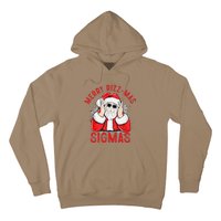 Merry Rizz Mas Sigmas Gen Alpha Middle School Christmas Hoodie