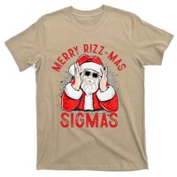 Merry Rizz Mas Sigmas Gen Alpha Middle School Christmas T-Shirt