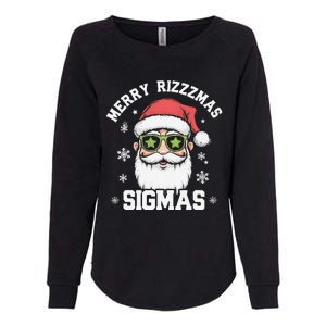 Merry Rizz Mas Sigmas Gen Alpha Middle School Christmas Womens California Wash Sweatshirt