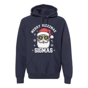 Merry Rizz Mas Sigmas Gen Alpha Middle School Christmas Premium Hoodie