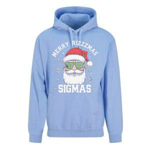 Merry Rizz Mas Sigmas Gen Alpha Middle School Christmas Unisex Surf Hoodie