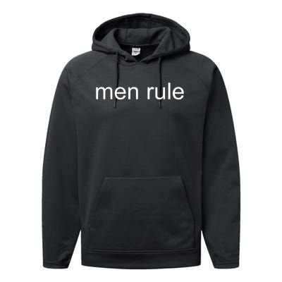 M.E.N Rule Performance Fleece Hoodie