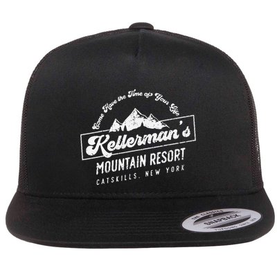 Mountain Resort Flat Bill Trucker Hat
