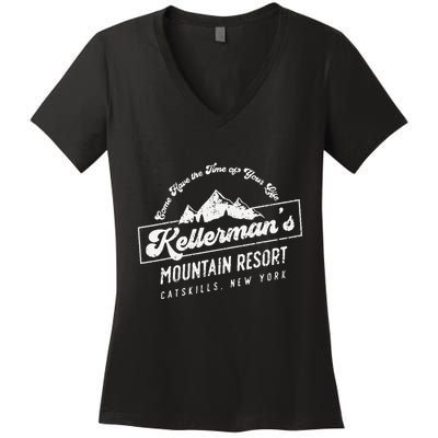 Mountain Resort Women's V-Neck T-Shirt