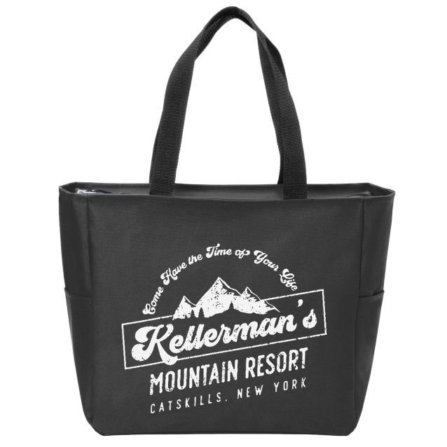 Mountain Resort Zip Tote Bag
