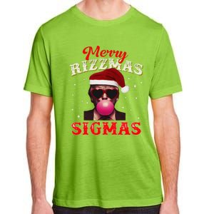 Merry Rizz Mas Sigmas Gen Alpha Trump Santa Christmas Adult ChromaSoft Performance T-Shirt