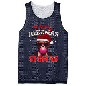 Merry Rizz Mas Sigmas Gen Alpha Trump Santa Christmas Mesh Reversible Basketball Jersey Tank