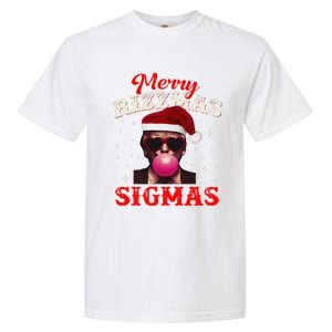 Merry Rizz Mas Sigmas Gen Alpha Trump Santa Christmas Garment-Dyed Heavyweight T-Shirt