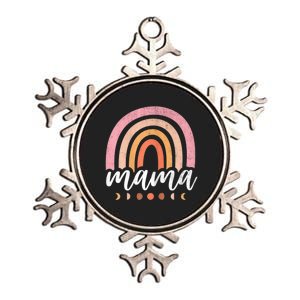 Mama Rainbow Metallic Star Ornament