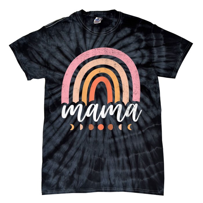 Mama Rainbow Tie-Dye T-Shirt