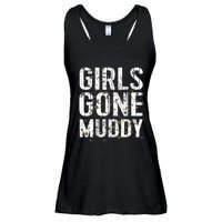 Mud Run Marathon Runner Girl Gone Muddy Mudding Ladies Essential Flowy Tank