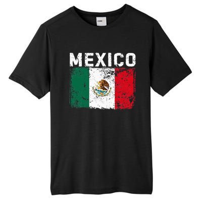 Mexico Roots Mexican Flag Pride Hispanic Heritage Tall Fusion ChromaSoft Performance T-Shirt