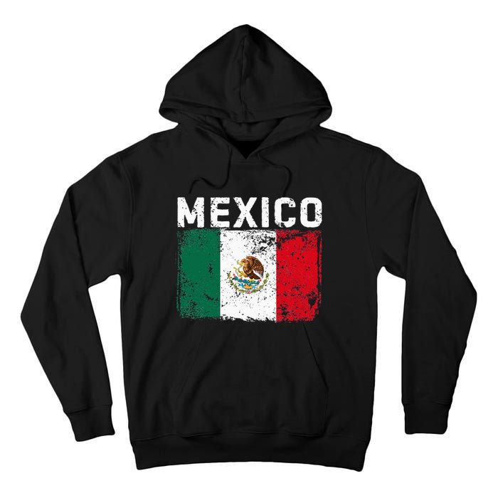 Mexico Roots Mexican Flag Pride Hispanic Heritage Tall Hoodie