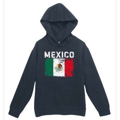 Mexico Roots Mexican Flag Pride Hispanic Heritage Urban Pullover Hoodie