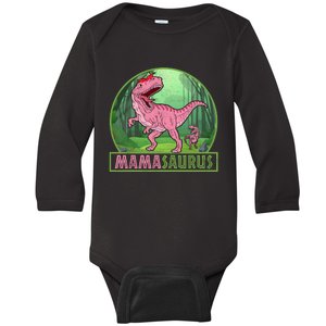 MAMASAURUS REX MOTHER'S DAY Baby Long Sleeve Bodysuit