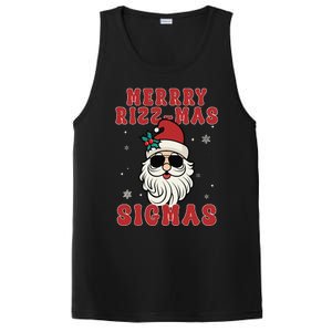 Merry Rizz Mas Sigmas Gen Alpha Middle School Christmas PosiCharge Competitor Tank