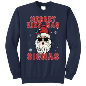 Merry Rizz Mas Sigmas Gen Alpha Middle School Christmas Sweatshirt