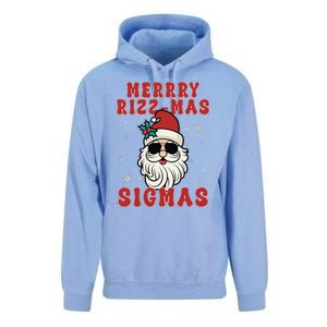 Merry Rizz Mas Sigmas Gen Alpha Middle School Christmas Unisex Surf Hoodie