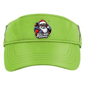 Merry Rizz Mas Sigmas Gen Alpha Middle School Christmas Adult Drive Performance Visor