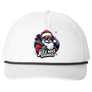 Merry Rizz Mas Sigmas Gen Alpha Middle School Christmas Snapback Five-Panel Rope Hat