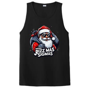 Merry Rizz Mas Sigmas Gen Alpha Middle School Christmas PosiCharge Competitor Tank