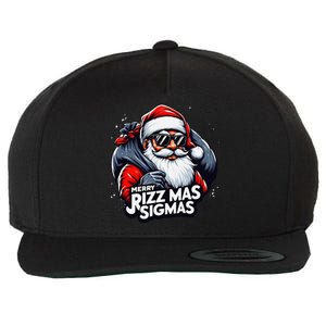 Merry Rizz Mas Sigmas Gen Alpha Middle School Christmas Wool Snapback Cap