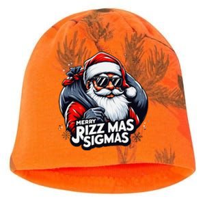 Merry Rizz Mas Sigmas Gen Alpha Middle School Christmas Kati - Camo Knit Beanie