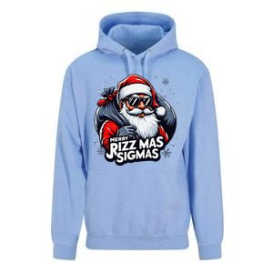 Merry Rizz Mas Sigmas Gen Alpha Middle School Christmas Unisex Surf Hoodie