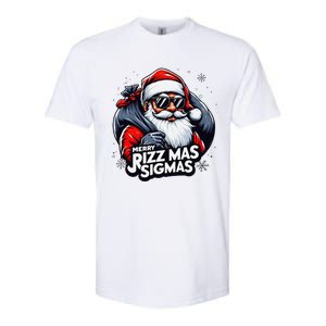 Merry Rizz Mas Sigmas Gen Alpha Middle School Christmas Softstyle CVC T-Shirt