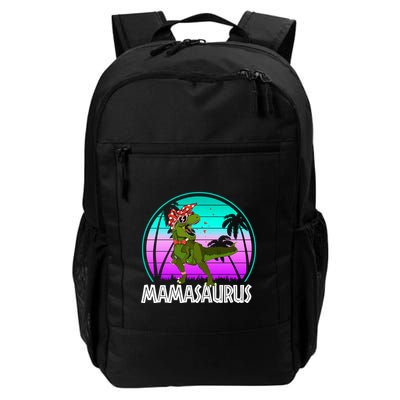 Mamasaurus Rex Mama Dinosaur Retro Dino Backpack