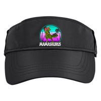 Mamasaurus Rex Mama Dinosaur Retro Dino Adult Drive Performance Visor