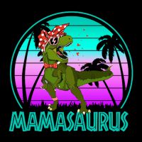 Mamasaurus Rex Mama Dinosaur Retro Dino Mug