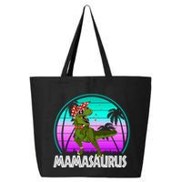 Mamasaurus Rex Mama Dinosaur Retro Dino 25L Jumbo Tote