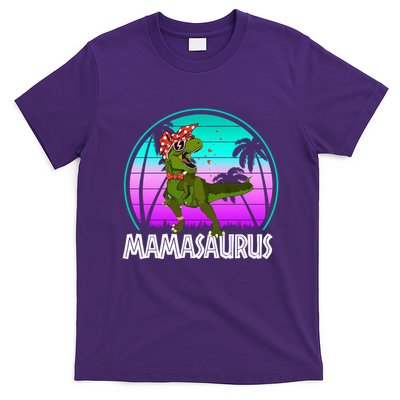 Mamasaurus Rex Mama Dinosaur Retro Dino T-Shirt
