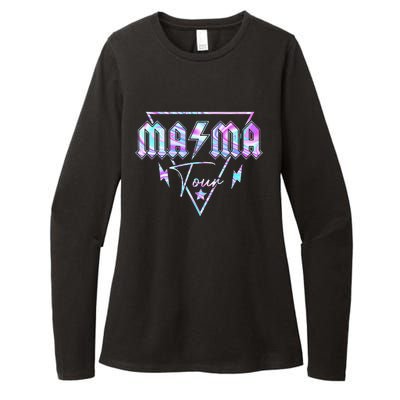 Mama Rock Moms Life Mothers Day Family Womens CVC Long Sleeve Shirt