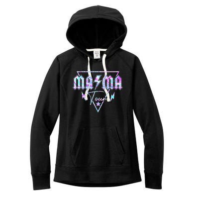 Mama Rock Moms Life Mothers Day Family Women's Fleece Hoodie