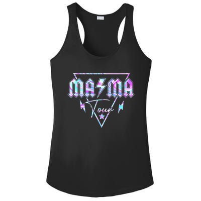 Mama Rock Moms Life Mothers Day Family Ladies PosiCharge Competitor Racerback Tank